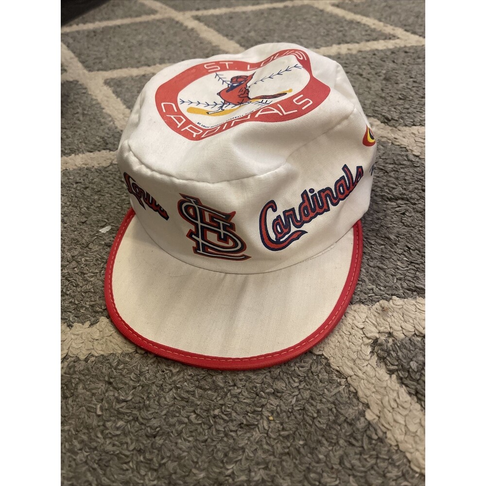 Rare Vintage St Louis Cardinals MLB Baseball Cadet Hat Cap Colonial Sponsor 90s